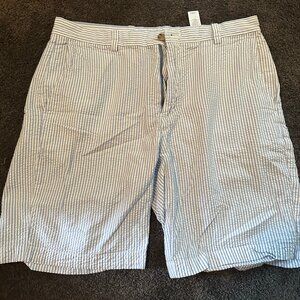 Vineyard Vines 9 Inch Stretch Breaker Shorts Seersucker Blue
